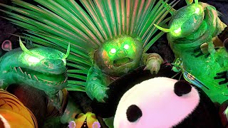 Attack of the Jade Animals | Kung Fu Panda 3 | CLIP 🔥 4K