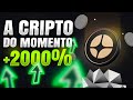 Nova cripto Aster ainda pode subir mais 😱