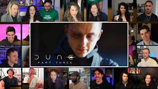 DUNE: Part Three | Trailer | Reaction Mashup (Wave Two)