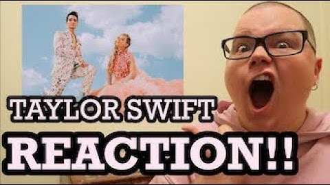 Taylor Swift - ME! (feat. Brendon Urie of Panic at the Disco) - MUSIC VIDEO REACTION