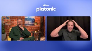 Seth Rogen talks "Platonic" and the importance of friendship, with Scott Felstead