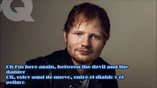 Ed Sheeran -  Save myself traducida lyrics