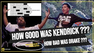HOW GOOD WAS KENDRICK??? HOW BAD WAS DRAKE ??? || HCPOD