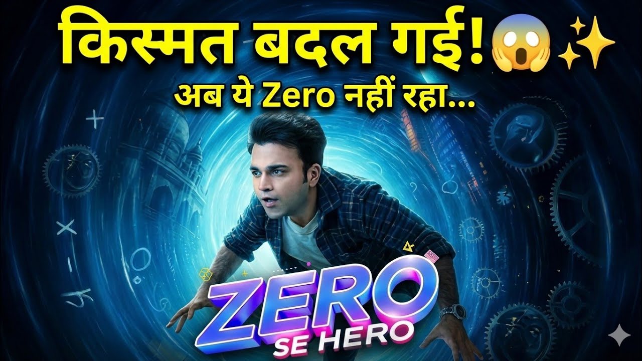 ZERO SE HERO: एक पल में बदली पूरी दुनिया! 🌌⚡ | From Loser to Legend | Full Story