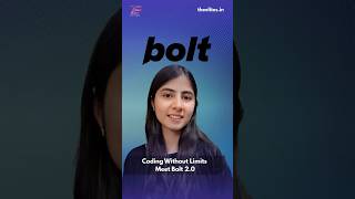 ⚡ Bolt 2.0 is here — build full apps in minutes! 💻