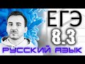 ЗАДАНИЕ 8 (3) | Видовременная соотнесённость глагольных форм | Русский язык ЕГЭ 2021