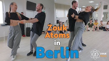 Zouk Atoms Saturday Demo in Berlin - Danca Alegria - 2025