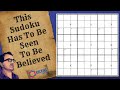 This Sudoku Has To Be Seen To Be Believed