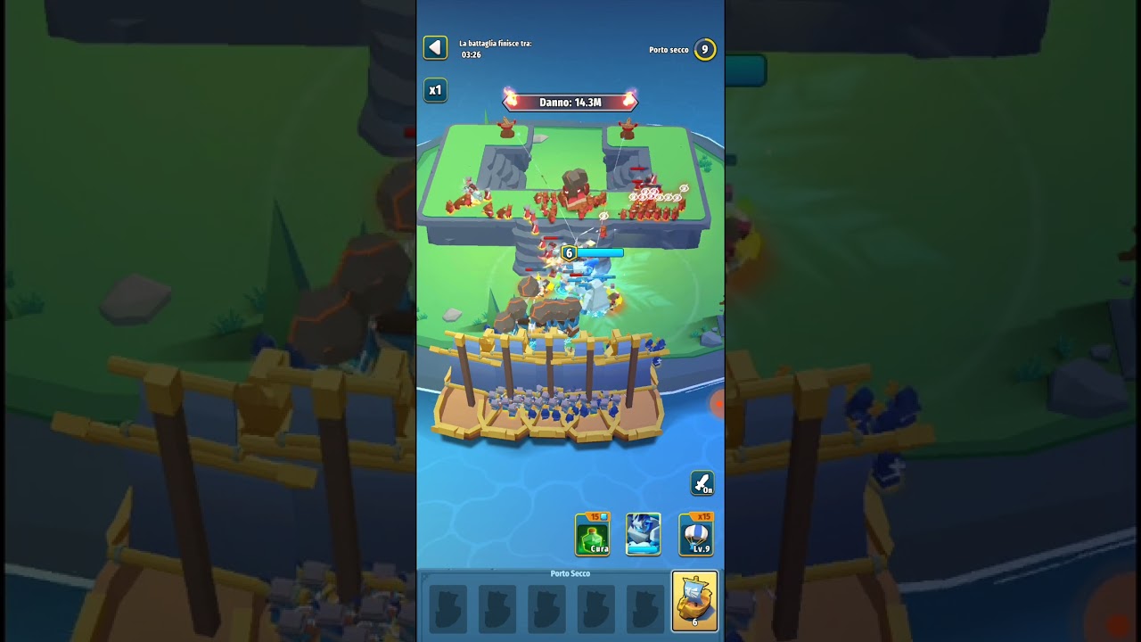 Island War - Infinite Trial - Dry Port