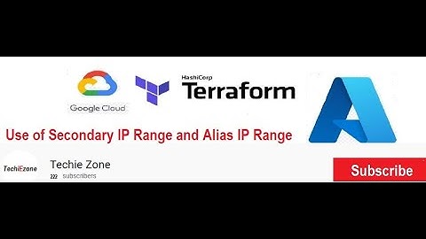 All about GCP alias IP or use of secondary IP range (English)