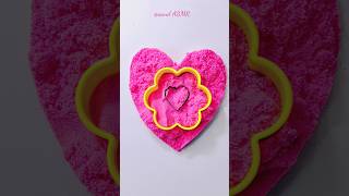 Very Satisfying Kinatic Soft Sand Heart For Love EP-743 #shorts