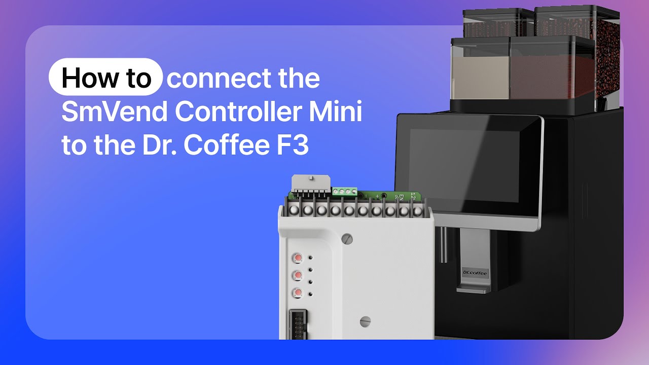 Connect SmVend Mini to Dr. Coffee F3