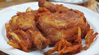 Crispy Fried Chicken With Curry Powder | Easy Homemade Fried Chicken Recipe