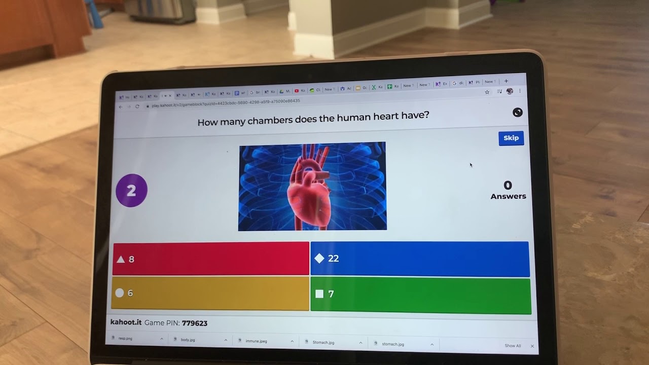 Kahoot Human Body Quiz Pratham Vadodaria 4th Grade YouTube