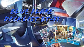 Blue Flare Deck Profile Post BT-11 + Ultimate Cup Version|| Digimon TCG