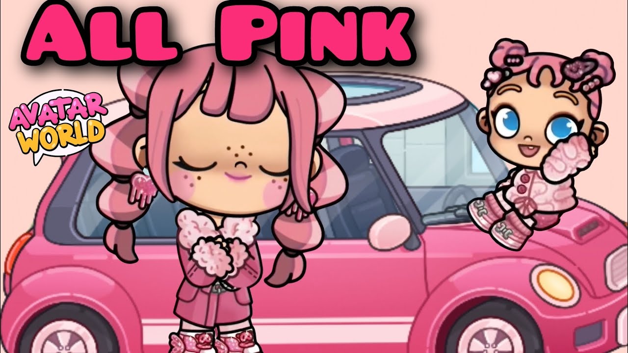 ️ ALL PINK IN AVATAR WORLD ROUTINE! Tudo Rosa no Avatar World - YouTube