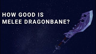 Runescape 3 - Dragon Bane Testing Is It Worth Over Dragon Bane Ammo?