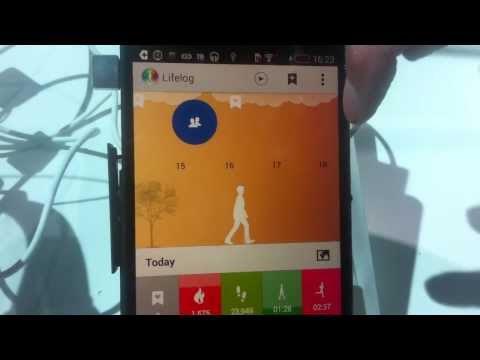 Sony Lifelog App on Xperia Z2 at Mobile World Congress 2014