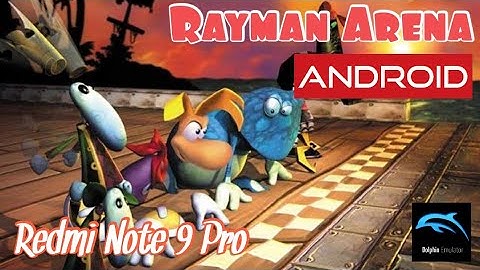 Rayman Arena Running on Android. Dolphin Emulator. Redmi Note 9 Pro.