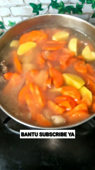 SOP AYAM KENTANG WORTEL #shorts