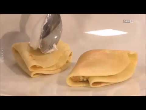 Aus Chinakohl, Ricotta und Ziegenfrischkäse kreiert Paul Ivic eine vegetarische Roulade für die wint. 