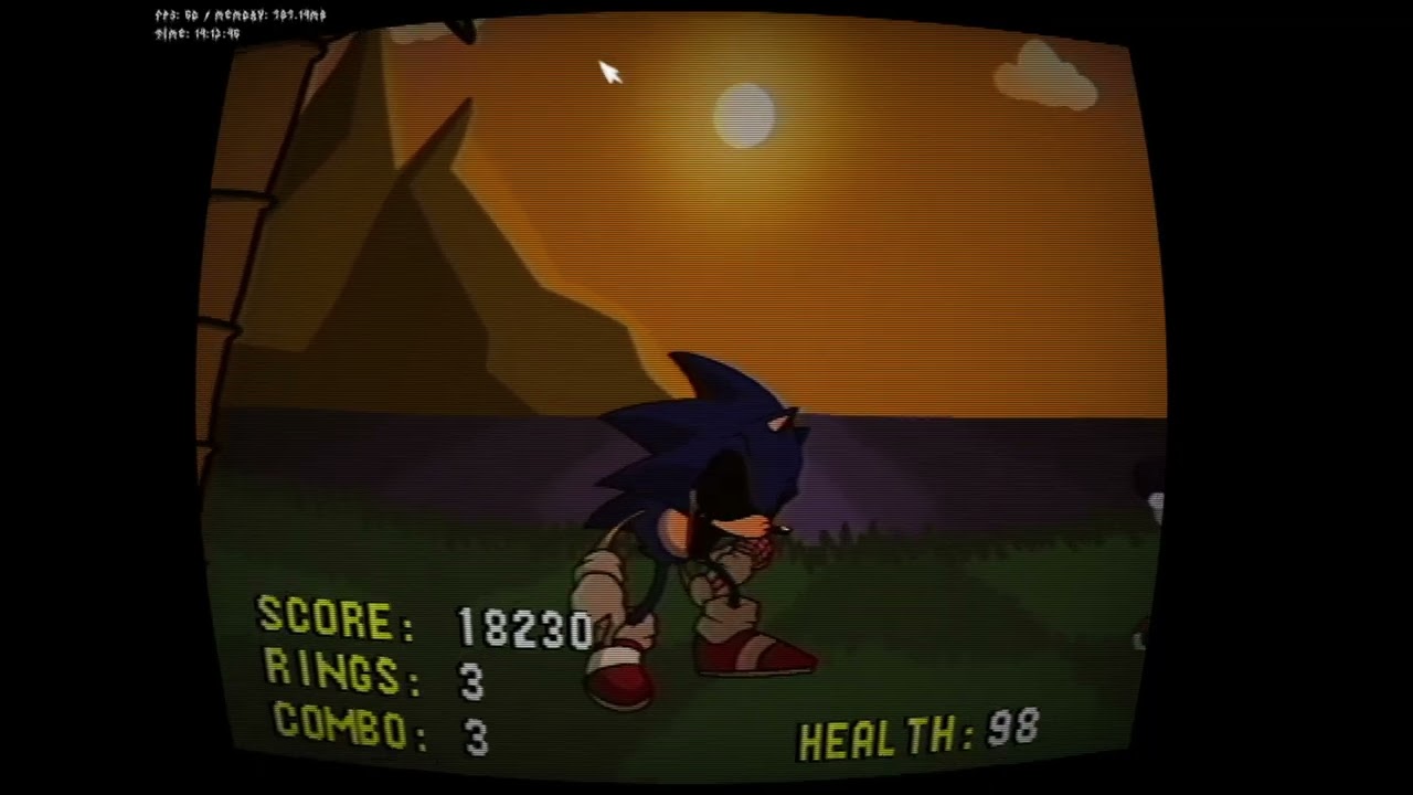 FNF Finality End First Sin (Horror): YWNFF (Sonic.EXE Vs Bonds)