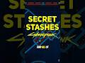 3 SECRET STASHES in Cyberpunk 2077