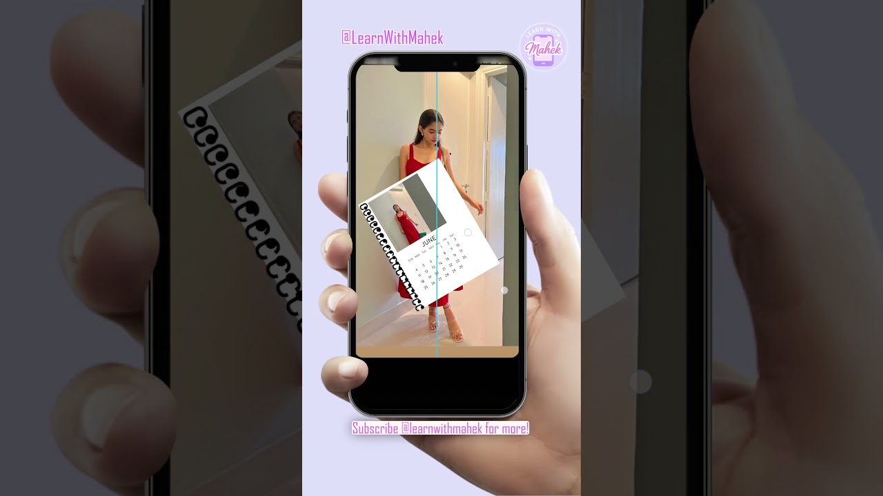 How to Make Aesthetic Birthday Instagram Story | Creative Calendar Collage Idea