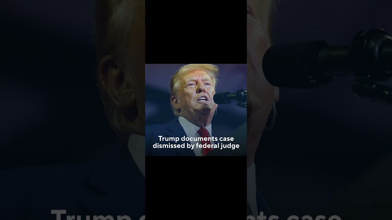 Breaking News: Judge Aileen Cannon dismissed the classified documents case against Donald Trump