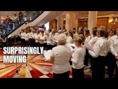 Queen Mary 2 Passenger Choir | Full Performance