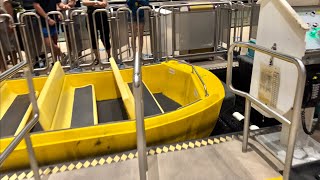 Entering boat from exit “it’s a small world” Magic Kingdom