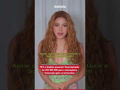 Shakira and FIFA Announce $500,000 for Venezuela Earthquake Relief