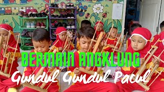 Bermain Angklung II Lagu Gundul Gundul Pacul