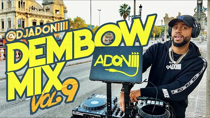 LOS DEMBOW MAS PEGADO  DEMBOW MIX VOL 9  MEZCLANDO EN VIVO DJ ADONI