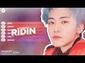 NCT DREAM - Ridin' Line Distribution (Color Coded)