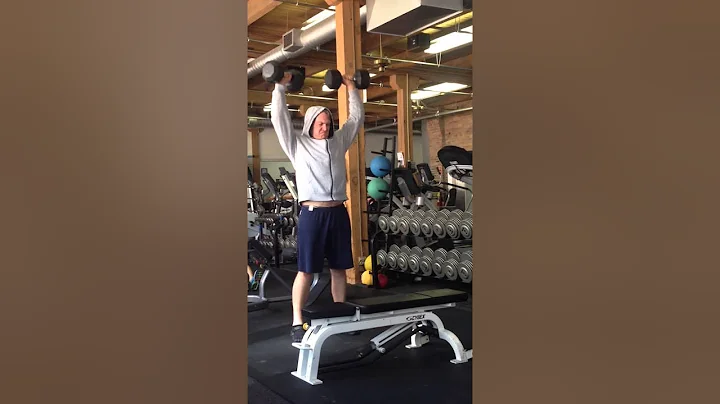 50lb db clean and press