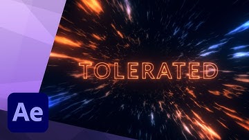 Stoere Black Hole Intro in After Effects - TUTORIAL