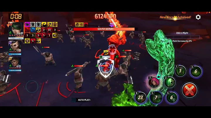 Shadow Shell vs a Casual Black Widow Run | Alliance Battle Legend | Marvel Future Fight