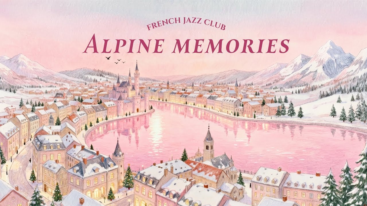 𝐀𝐥𝐩𝐢𝐧𝐞 𝐌𝐞𝐦𝐨𝐫𝐢𝐞𝐬 🏔️ French Instrumental Music — Snowy Annecy Playlist | Musique Française