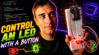 ESP32 Button LED Build (Beginner Starter Kit Tutorial Full Video)