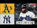 Athletics vs. New York Yankees | Full Game Highlights | ESPN MLB