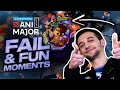 FAIL and FUN moments of WePlay AniMajor Group Stage