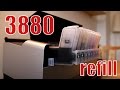 Epson Stylus Pro 3880 refilling / Презаправка принтера 3880. 9 красок.