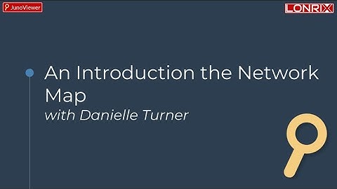 Introduction to the Network Map