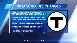 MBTA says changes to certain lines for repairs