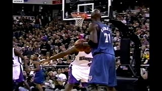 MVP Battle - Chris Webber Takes On Kevin Garnett In Sacramento! 2003