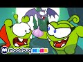 Om Nom Stories - Super-noms: HORROR Story! Cut The Rope | Funny Super Cartoons | Kids Videos