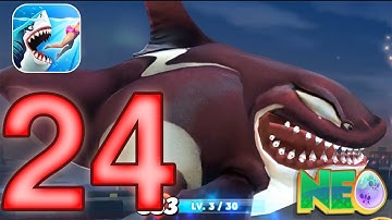 Hungry Shark World: Gameplay Walkthrough Part 24 - Killer Whale  (iOS, Android)
