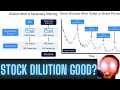 Is Stock Dilution Good or Bad?