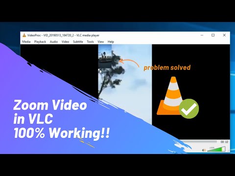 How to Zoom Videos in VLC - Interactive Zoom NOT WORKING FIXED!!